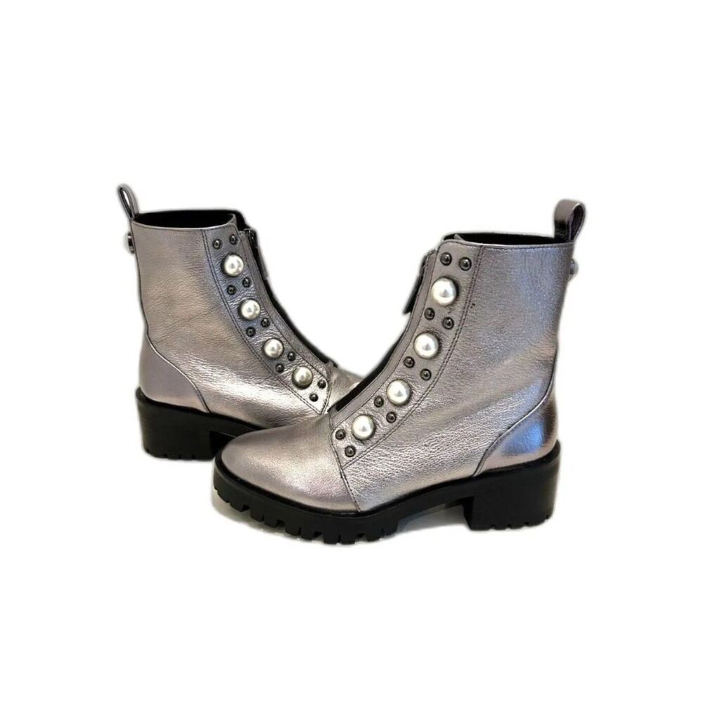 Karl Lagerfeld Paris Payden Combat Boot - Size 6 - NWT